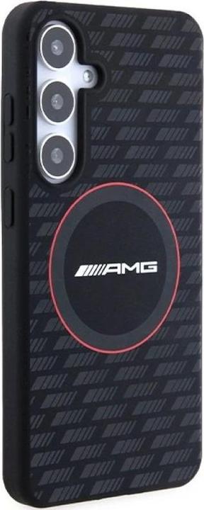 Produktbild Mercedes AMG AMHMM23SMRK + S926 czarny/black hardcase Silicone Carbon Pattern MagSafe (Samsung Galaxy S24+)