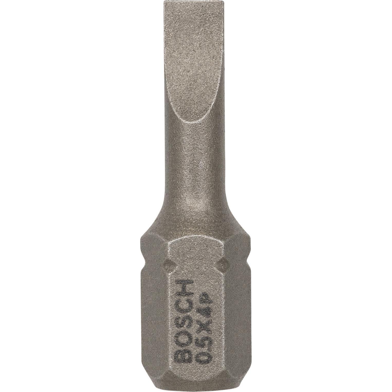 Thumbnail - Bosch Professional Zubehör, Bits, Schrauberbit Extra-Hart S 0,5 x 4,0, 25 mm, 25er-Pack (4 mm)