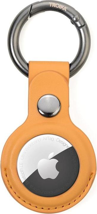 Actual product image Troika Keychain Airtag Cover Yellow