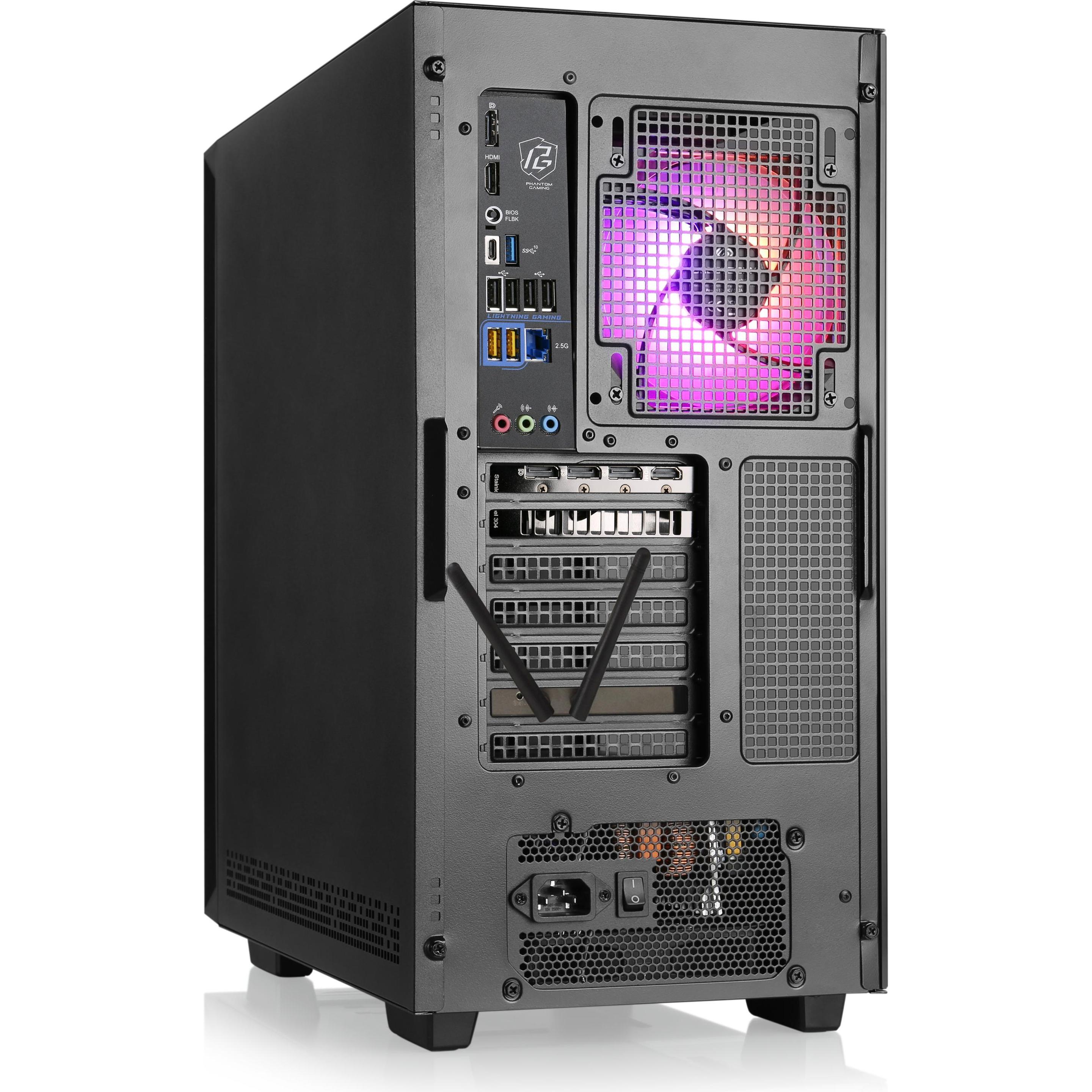 Thumbnail - CSL Gaming PC M10230H (AMD Ryzen 7 7800X3D, 32 GB, 2000 GB, GeForce RTX 4070), PC, Schwarz