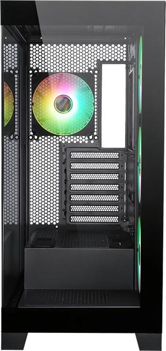 Actual product image Itek SHOWBUI 45B Tower Black (ATX, mATX, Mini-ITX)