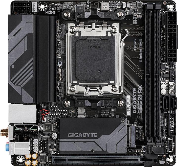 Image du produit Gigabyte B650I AX (AM5, AMD B650, Mini-ITX)