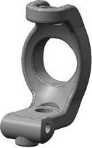 Image du produit Tamiya Carbone pur. Hub Carrier 4ø