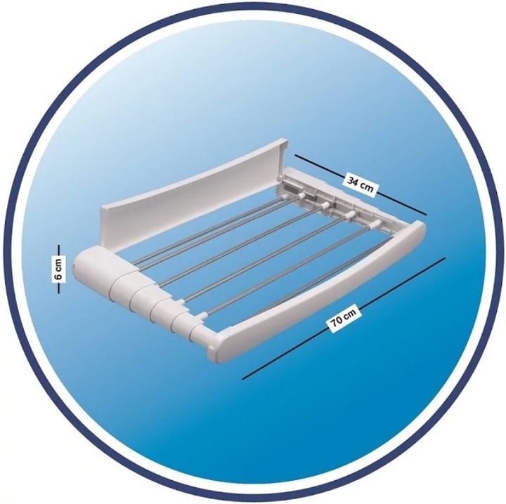 Actual product image Vileda Genius 70 Pluggable Rack (5 m)