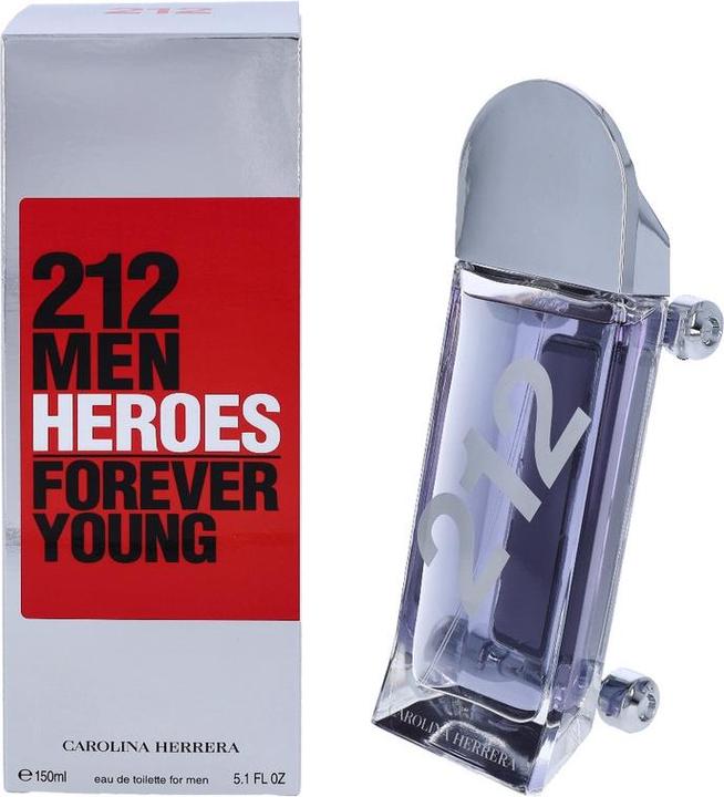 Actual product image Carolina Herrera 212 Heroes (Eau de toilette, 150 ml)
