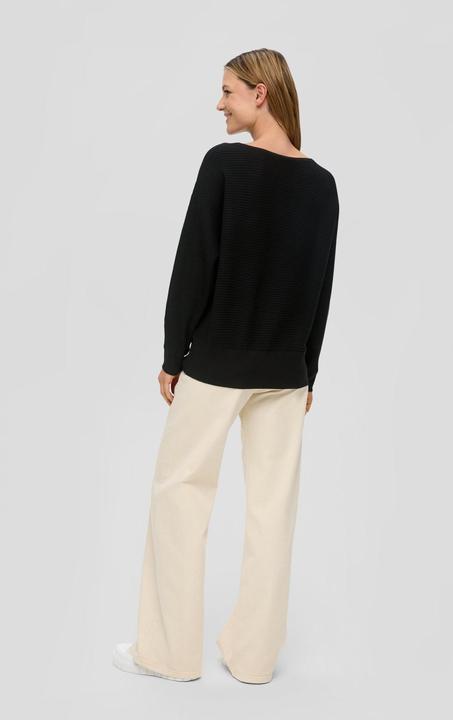 Produktbild S.Oliver Strickpullover Strickpullover mit Fledermausärmeln (34)