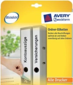 Produktbild Avery Ordner-Etiketten