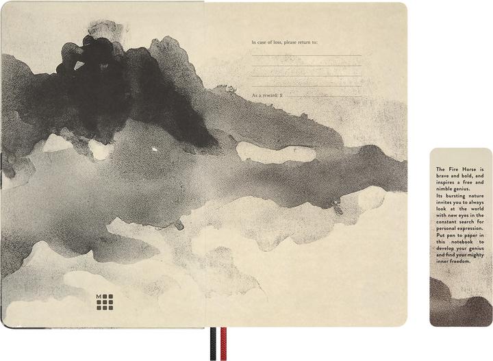 Immagine prodotto Moleskine NB Jahr Pferd LG lin Kallig (A5, Righe, Copertina rigida)