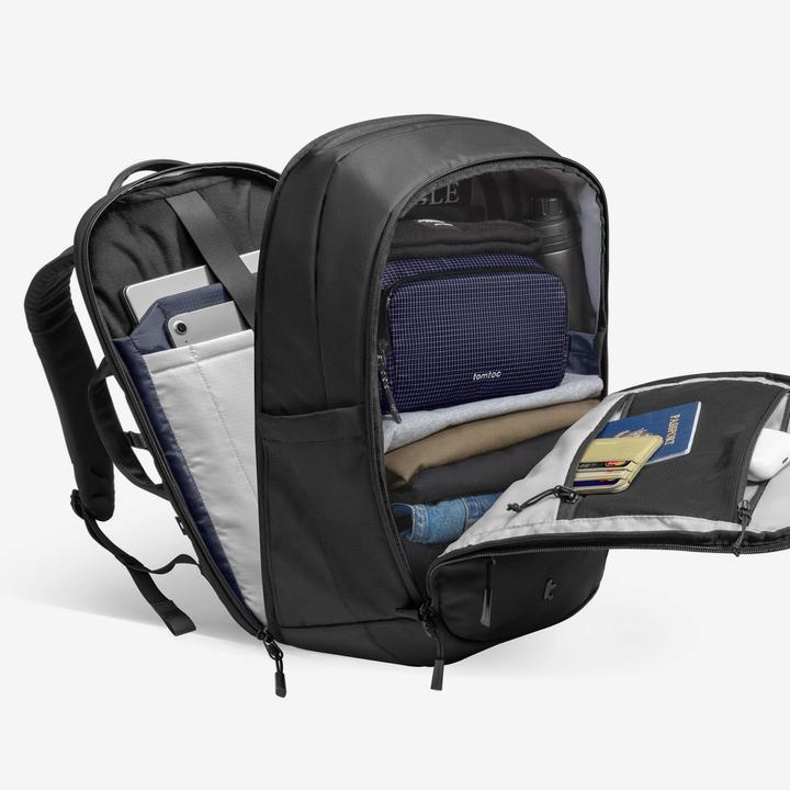 Produktbild tomtoc UrbanEX-T77 Laptop Backpack, 32L, black (32 l)