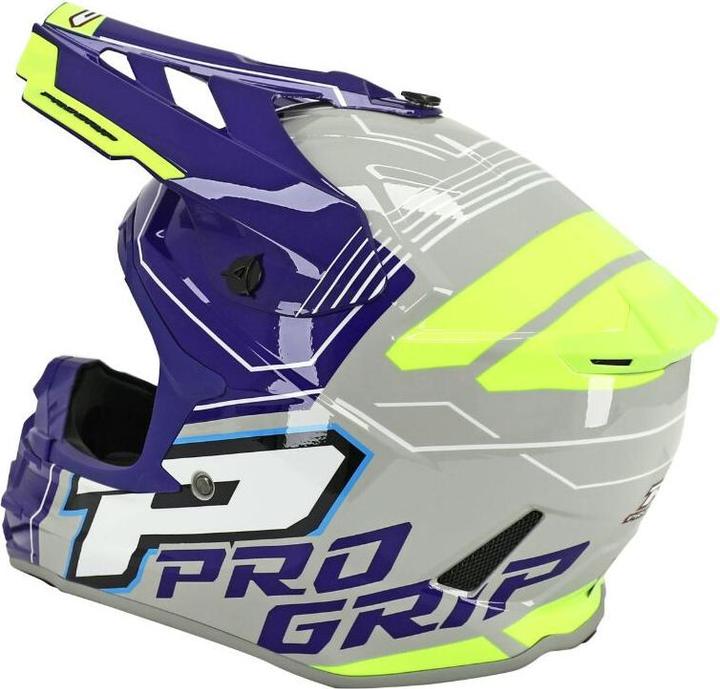 Produktbild ProGrip Motorrad-Cross-Helm (L)