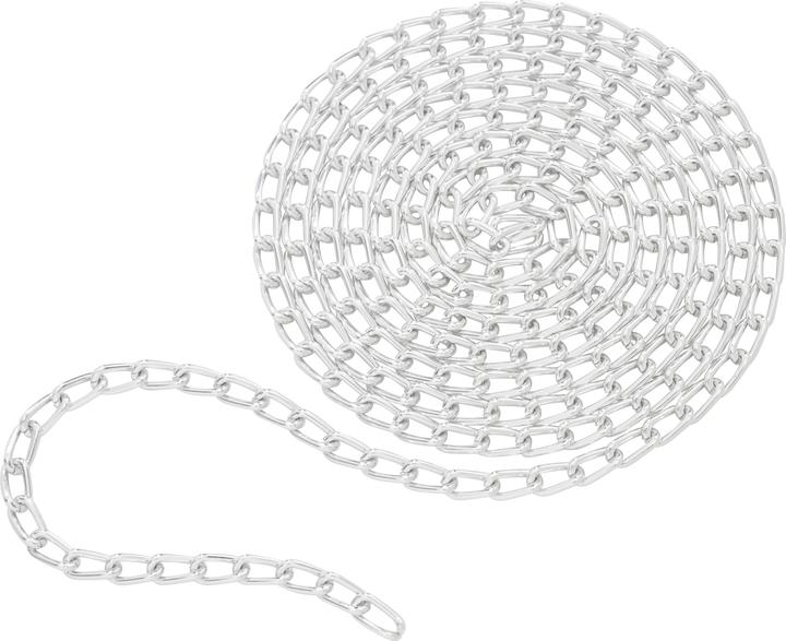 Produktbild Pracht Gliederkette, 1 m, Aluminium, ca. B 3,5 x H 6 mm (Aluminium)