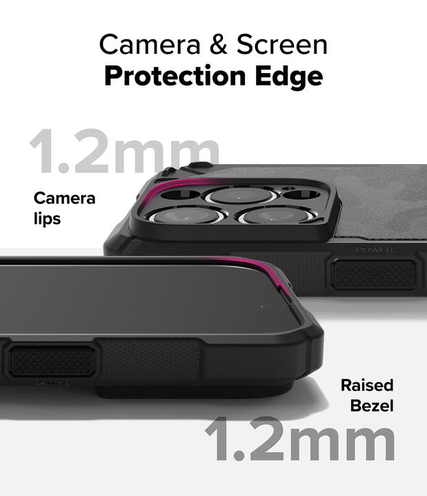 Image du produit Ringke Case for iPhone 16 Pro Max RUGGED GEAR CAMO BLACK (Apple iPhone 16 Pro Max)