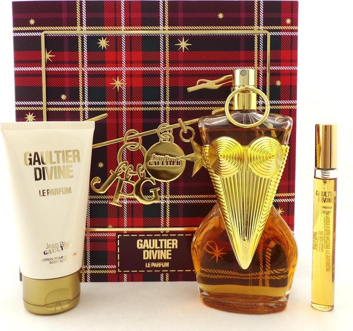 Produktbild Gaultier Jpg Divine Eau De Parfum 100ml Body Lotion 75ml Miniature 10ml (Parfum Set)