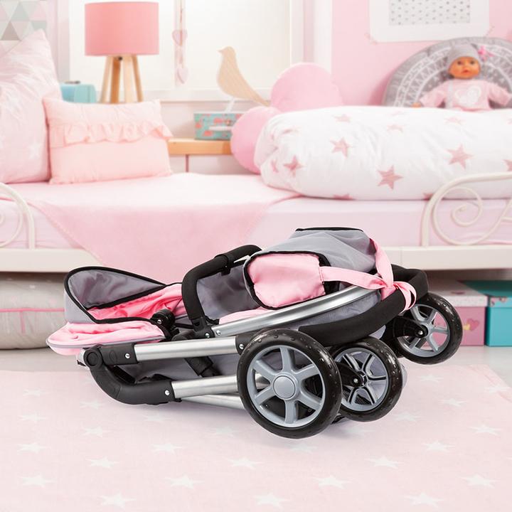 Immagine prodotto Bayer Carrozzina per bambole - City Neo - Grigio (18125AA)