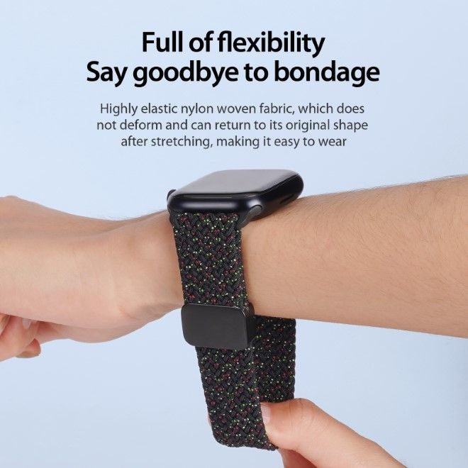 Image du produit Dux Ducis Bracelet Mixture Pro (45 mm, 44 mm, 42 mm, 49 mm, Nylon, Apple Watch Series 1, Apple Watch Series 7, Apple Watch Series 6, Apple Watch Series 2, Apple Watch Ultra, Apple Watch Series 9, Apple Watch Series 3, Apple Watch Series 5, Apple Watch SE, Apple Watch Series 4, Apple Watch Series 8, Apple Watch Ultra 2)