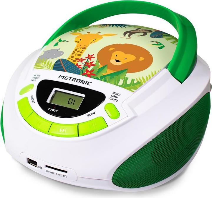 Produktbild Metronic Kinder CD-Player im Dschungel-Design