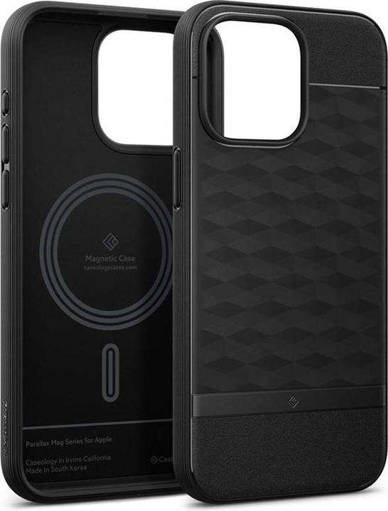 Actual product image Caseology Parallax MAG iPhone 15 Pro 6.1" Magsafe Czarny/Matte Black ACS06749 (Apple iPhone 15 Pro)