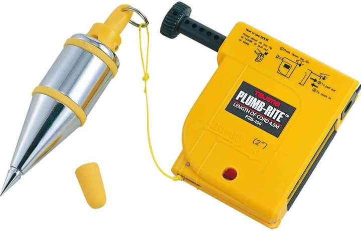 Actual product image Tajima plumb bob with weight