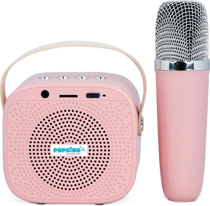 Actual product image Hello Kitty Karaoke Speaker Popsing Microphone LED