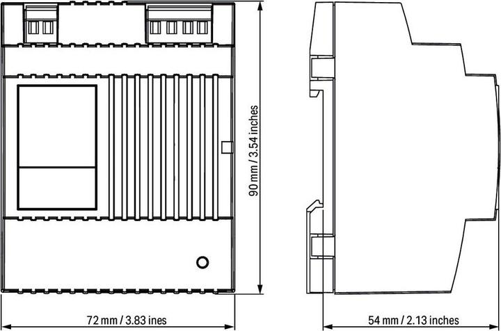 Produktbild Wago Hutschienen-Netzteil (DIN-Rail