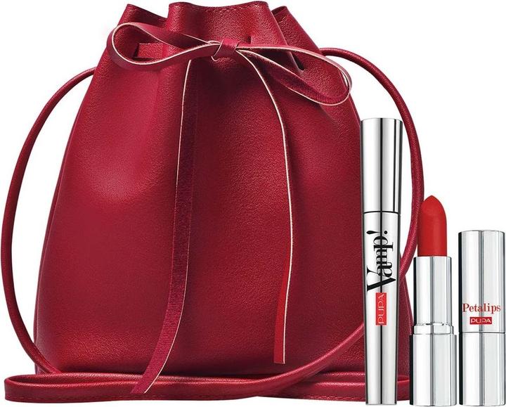 Produktbild Pupa Milano Make-up Kit Vamp + Petalips 15 (Extra Black)
