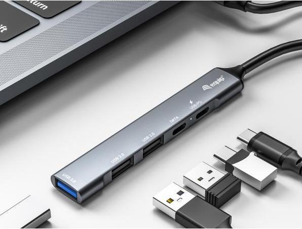 Productafbeelding equip 5-Port USB Hub (USB-C, 5 ports)