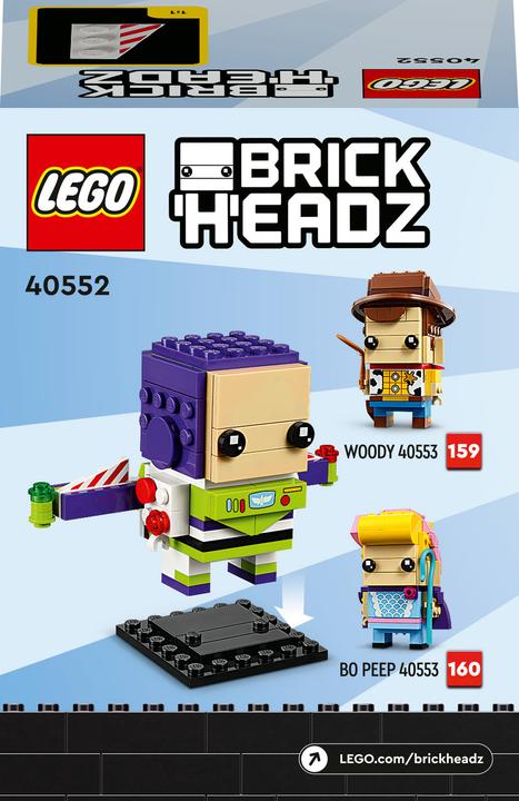 Produktbild LEGO Buzz Lightyear (40552, LEGO Brickheadz)
