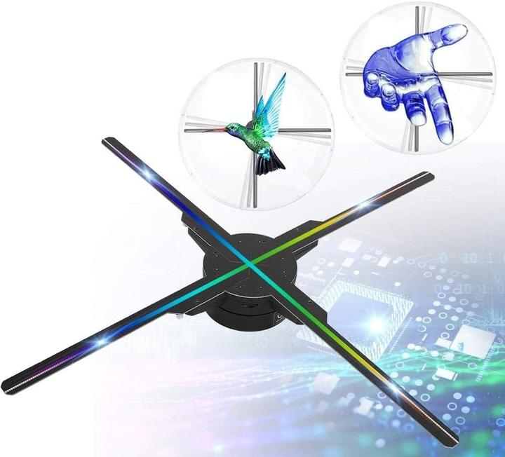 Produktbild OBA 3D-Hologramm-Projektor ‎ZH03-HDmit WiFi und Bluetooth (Full HD)
