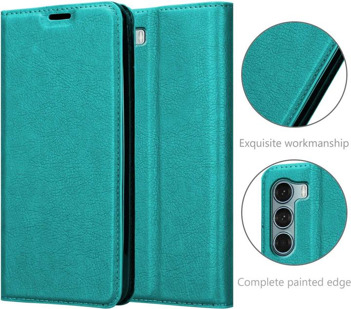 Actual product image Cadorabo Book Invis. Magnet sleeve (Motorola Moto G200 5G)
