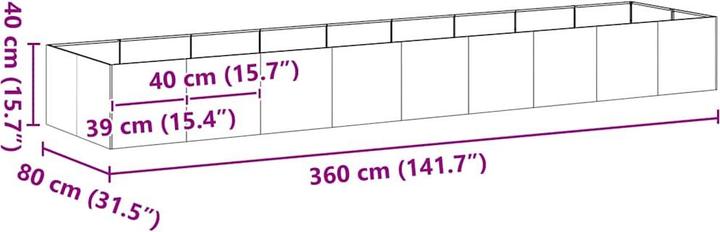 Image du produit vidaXL Pflanzkübel