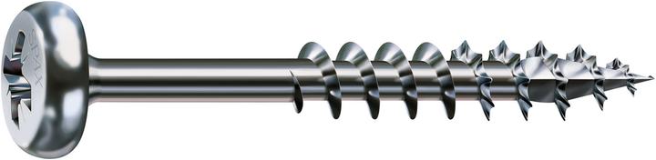 Actual product image Spax Half-Round Head Cross Recess Z2 Partial Thread Wirox (200 Screws per piece)