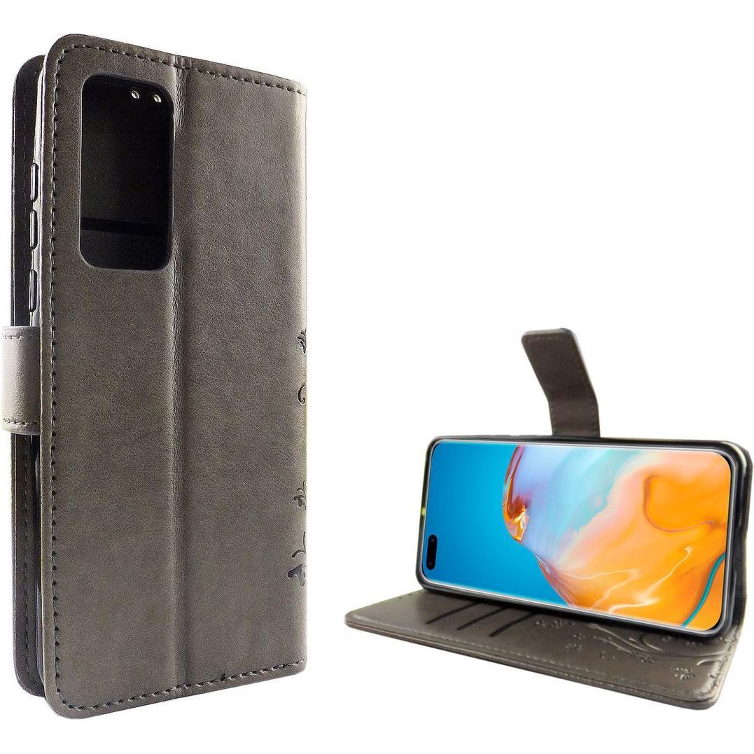 Thumbnail - König Design Hülle Handy Schutz für Huawei P40 Case Cover Tasche Wallet Etui Handyhülle Neu (Huawei P40), Smartphone Hül...