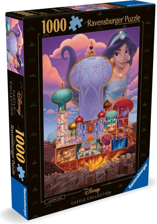 Actual product image Ravensburger Puzzle 12000258 - Jasmine - 1000 pieces Disney Castle Collection jigsaw puzzle for adults (1000 pieces)