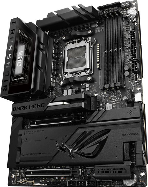 Productafbeelding ASUS MB Rog Crosshair X870e Dark Hero (AM5, AMD X870E, ATX)