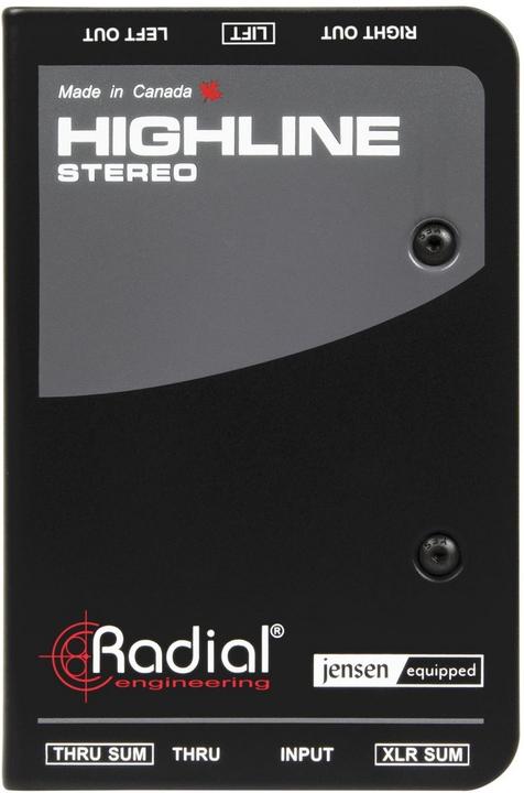 Radial Stereo Highline (DI Box)