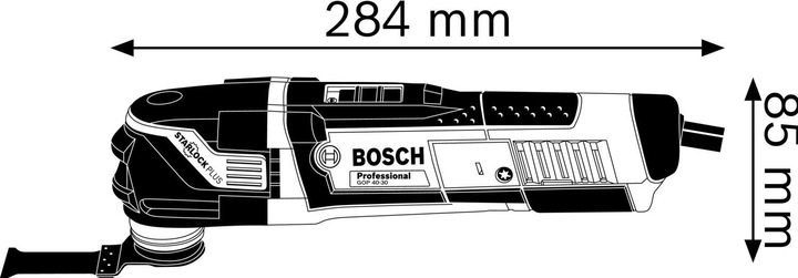Image du produit Bosch Professional Multi-Cutter GOP 40-30, avec accessoires, L-BOXX