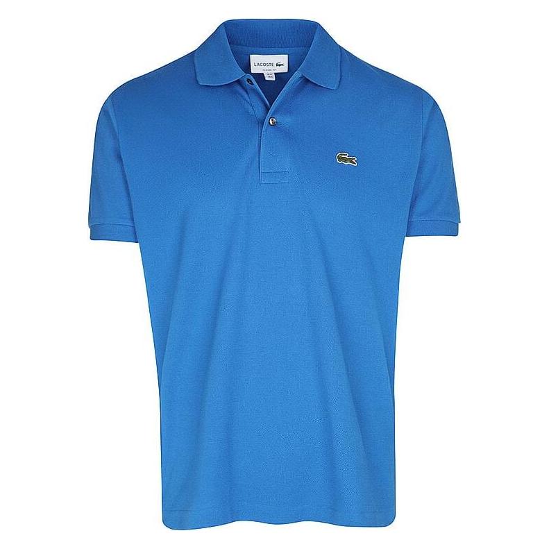 Lacoste, Herren, Shirts, Poloshirt Classic Fit L1212, Blau, (L)