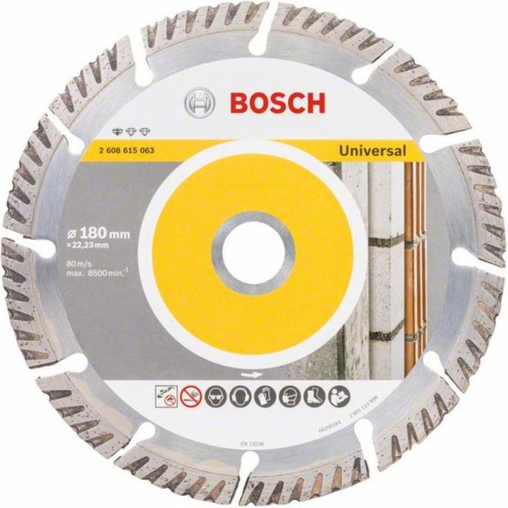 Produktbild Bosch Professional Zubehör PRO Multi Material Diamanttrennscheibe, 180 x 22,23 mm