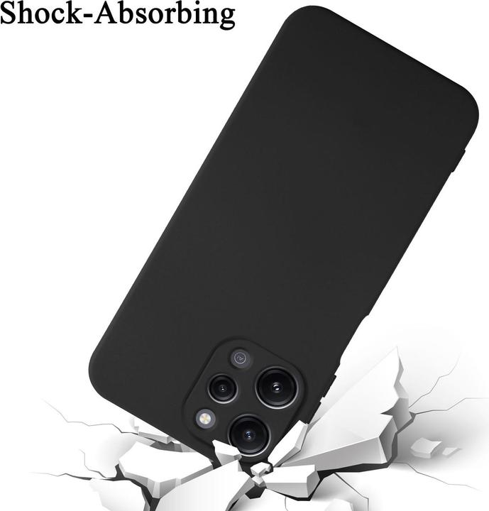 Actual product image Cadorabo Case for Redmi 12 TPU in liquid protection silicone design (Xiaomi Redmi 12)