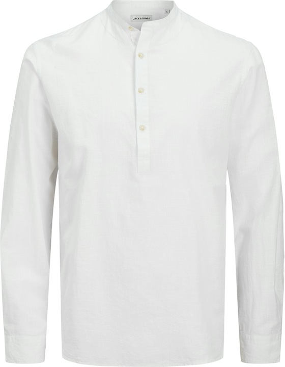 Jack & Jones Jjesummer Half Placket Shirt Ls Sn