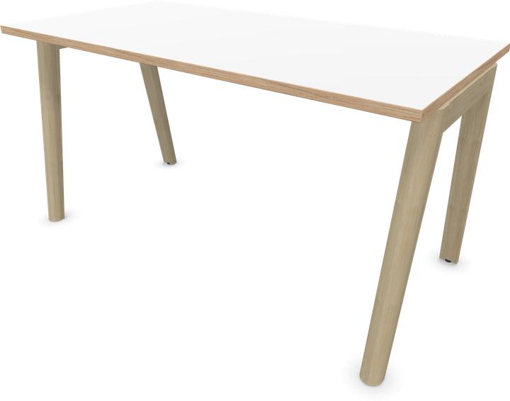 Holz | Esche natur hellgrau gebeizt, Weiss