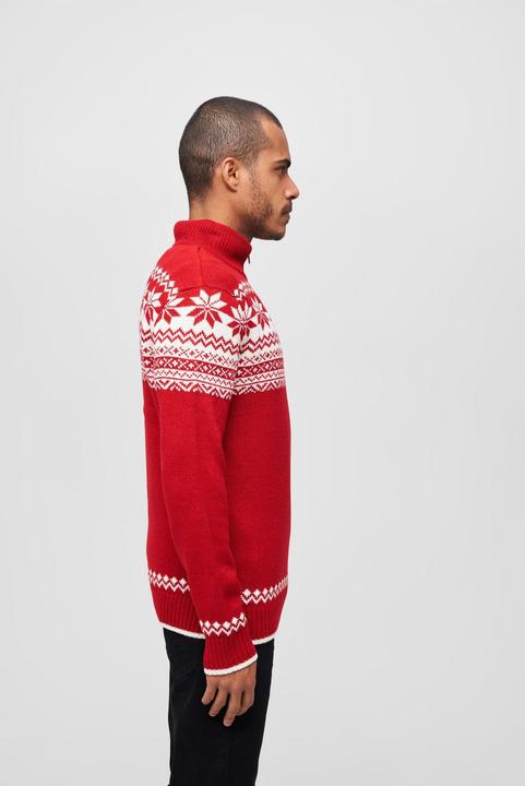 Produktbild Brandit Norwegian Wollpullover Grösse L Farbe Rot (L)