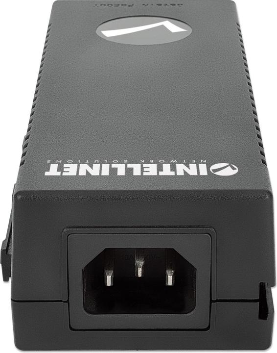 Actual product image Intellinet PoE+, 10/100/1000 Mbps RJ-45, 100 - AC, DC (1 Ports)