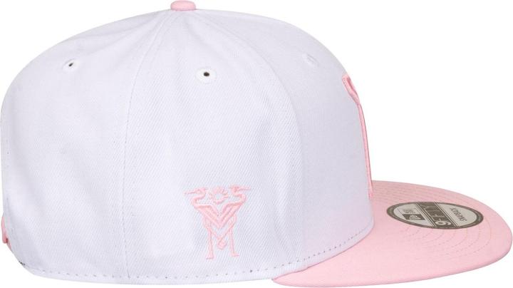 Actual product image New Era 9Fifty Snapback Cap - Mls Inter Miami Weiss Rosa