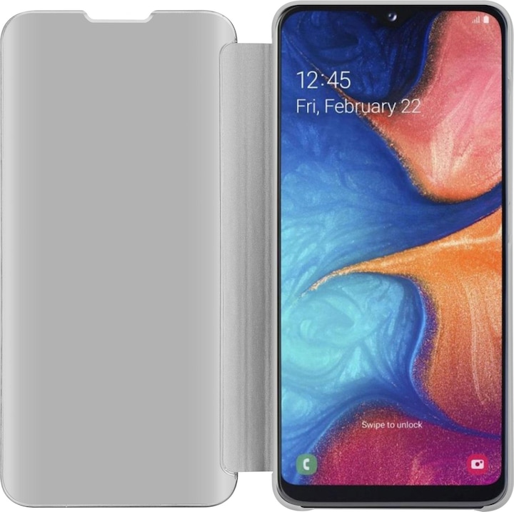 Immagine prodotto Cadorabo Copertina per specchietto retrovisore Smart View a libro (Samsung Galaxy A10e)