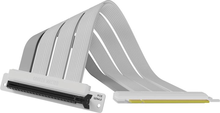 Produktbild Cooler Master Riser Cable PCI-E 4.0 x16 200mm weiss