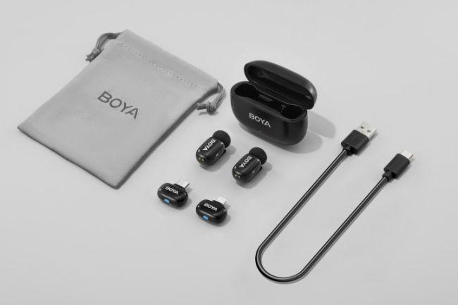 Actual product image Boya mini | Ultracompact 2.4GHz Wireless Microphone System