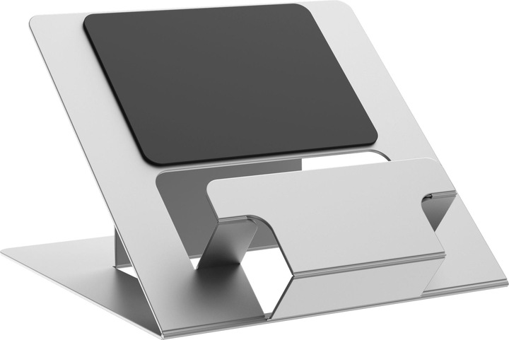 Actual product image Fellowes HYLYFT Notebook Stand Stainless Steel