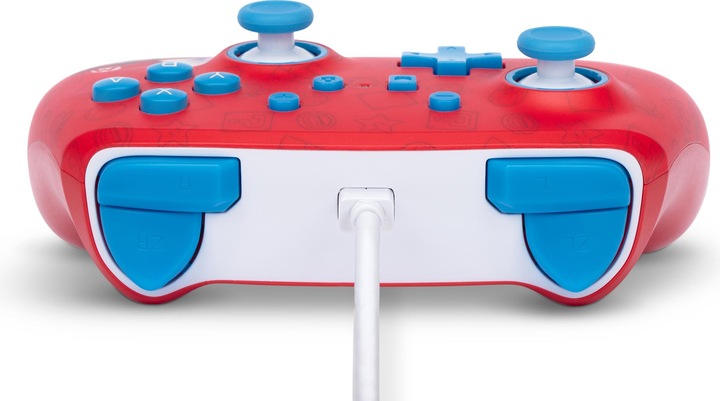 Produktbild PowerA Verbesserter kabelgebundener Controller für Nintendo Switch – Woo-hoo! Mario (Switch)