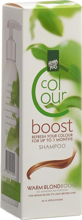 Actual product image Hennaplus Colour Boost (200 ml, Liquid shampoo)